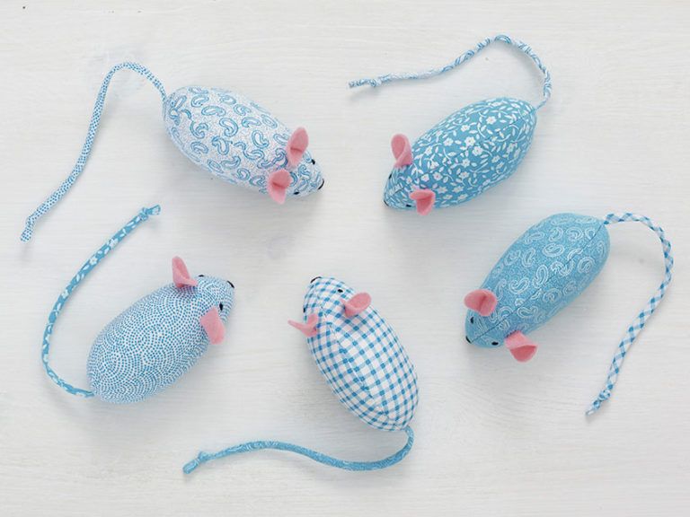 catnip-filled mice